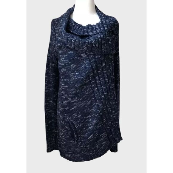 Anthro‎ Sweater Little Yellow Bird Snap Neck Wrap Cardigan Womens Small Academia - Picture 1 of 9